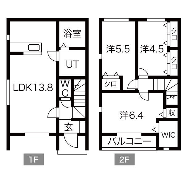 Alivio B棟の間取り