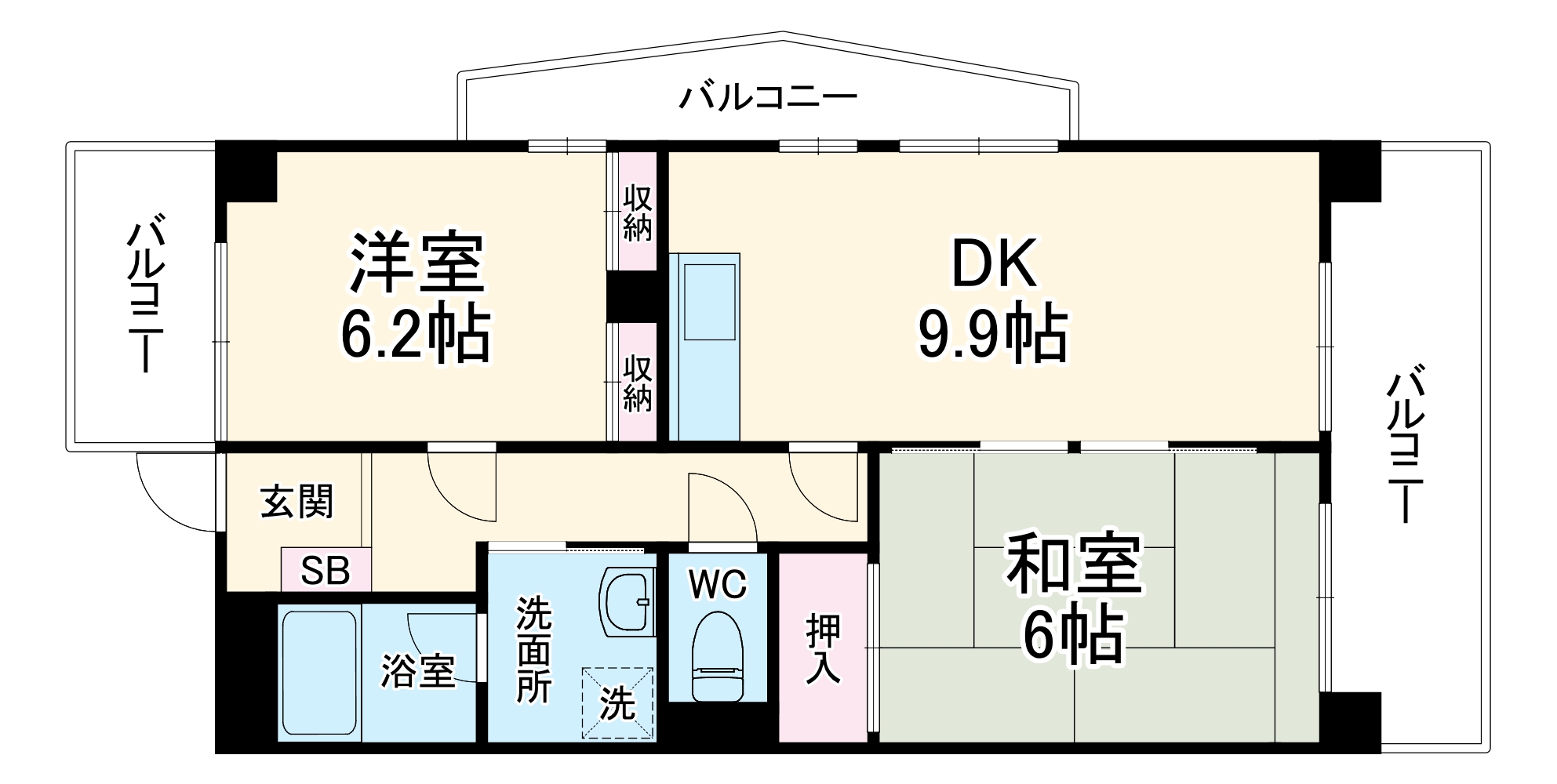 2/14 間取