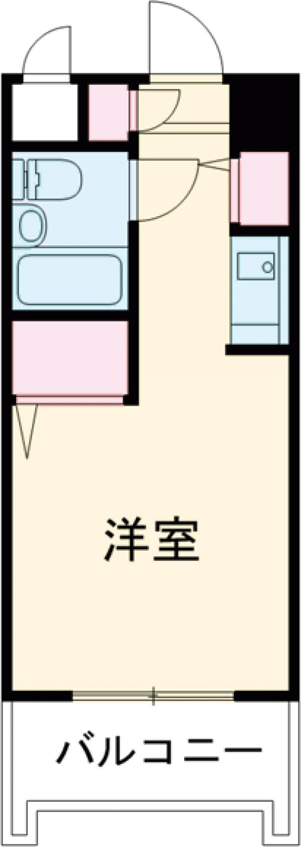 プラティーク町屋の間取り