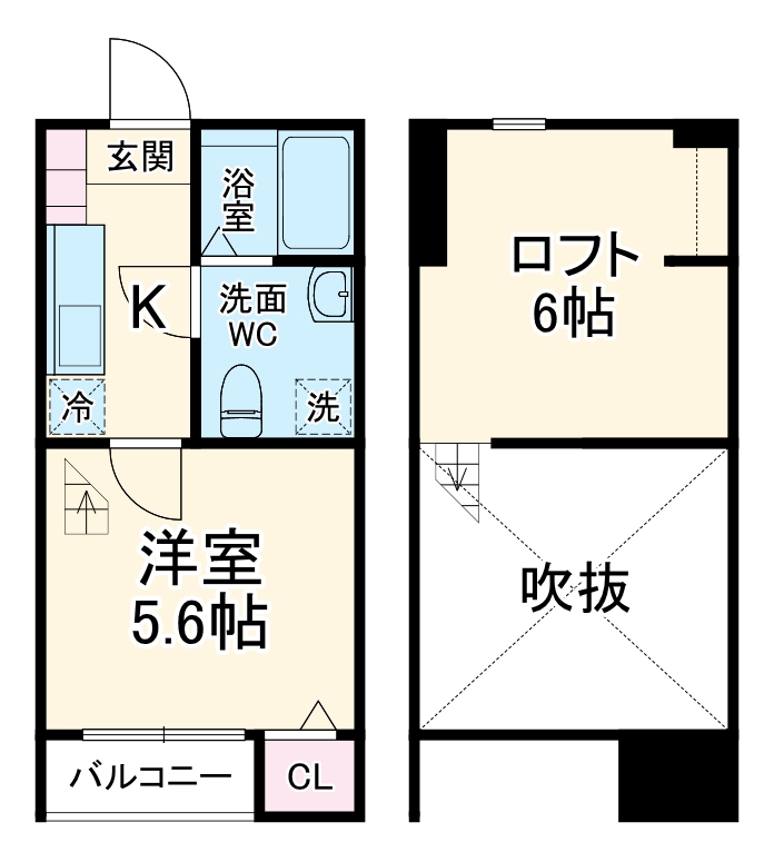 マチュザレムの間取り
