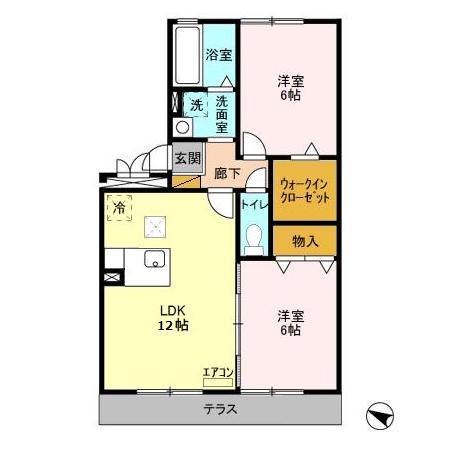 ルヴァン コート 壱番館の間取り