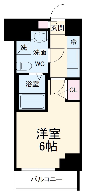 グランヴァン横濱南の間取り