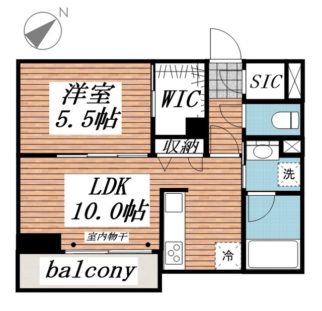（仮称）八幡宿マンションの間取り