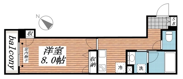（仮称）八幡宿マンションの間取り
