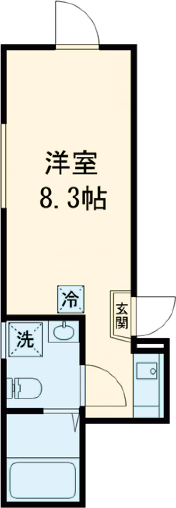 (仮称)西新井627 A棟の間取り