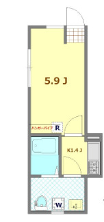 (仮称)西新井627 B棟の間取り