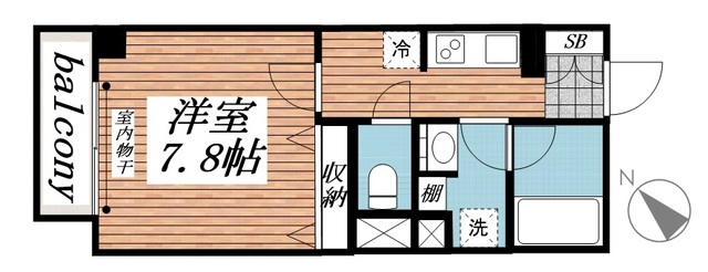 （仮称）八幡宿マンションの間取り