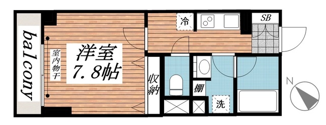 （仮称）八幡宿マンションの間取り