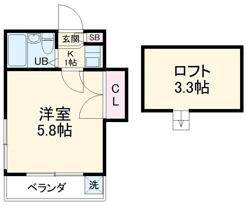 Bethlehem四街道の間取り