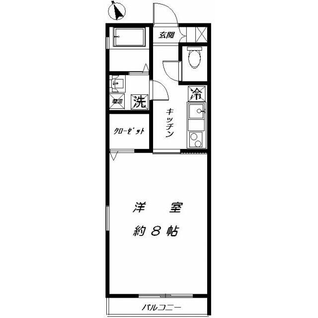アイズコート晴和の間取り