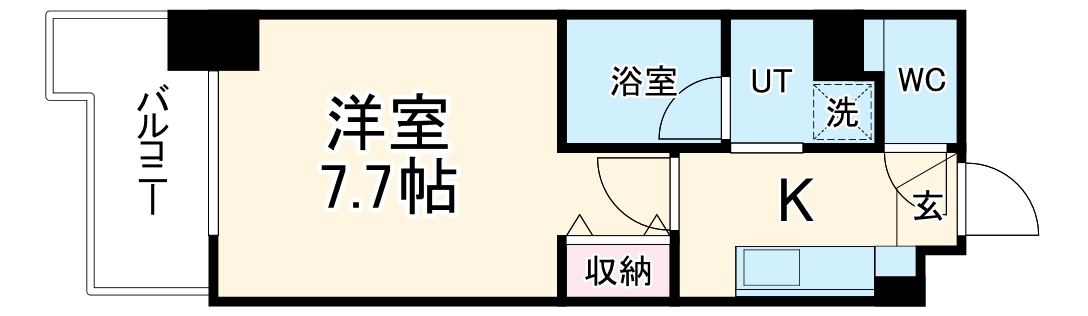 イースタンヒルズ藤が丘駅前の間取り