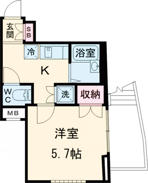 VIDA高井戸の間取り