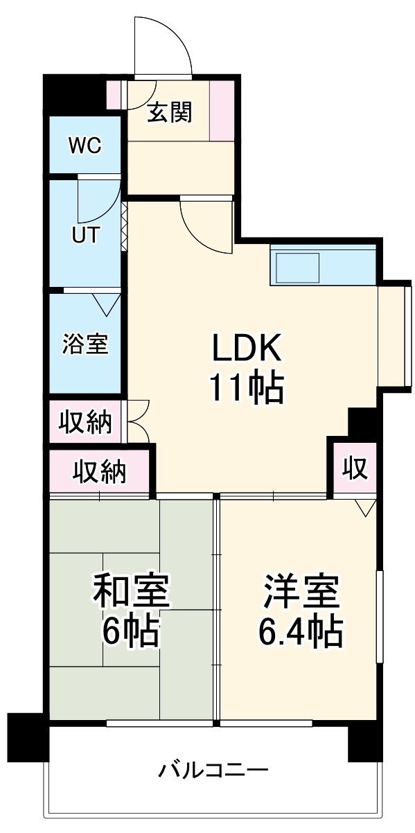 清和ビルの間取り