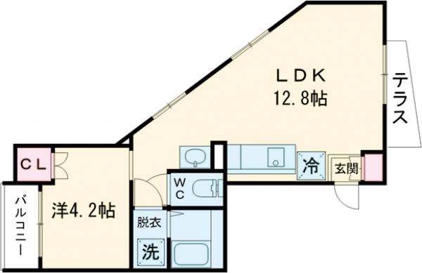 ハイム ビオーレの間取り