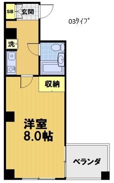 アメニティK2の間取り