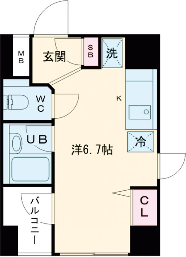 パラッツォ・ナーノの間取り