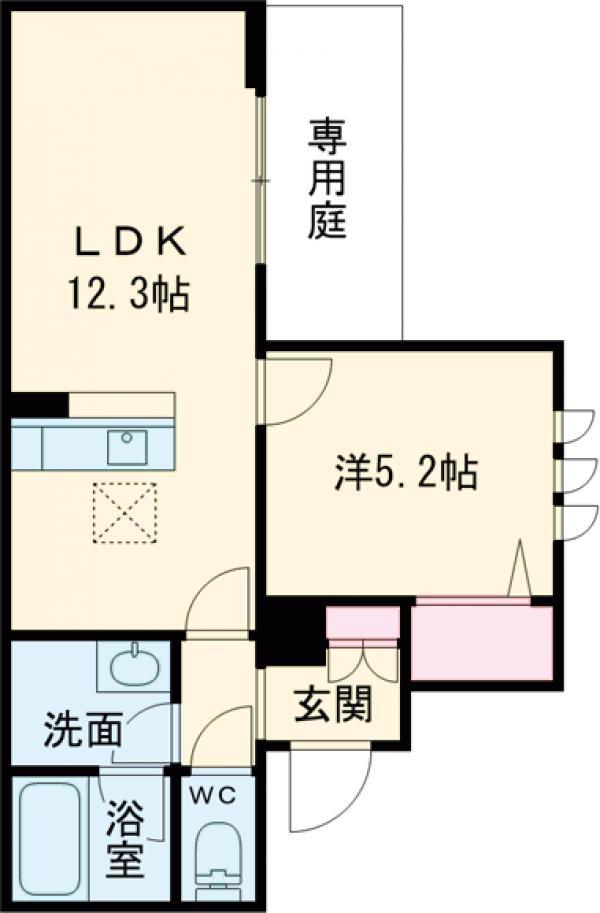 シャーメゾン多藪の間取り