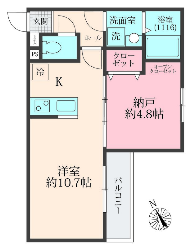 サンピア幕張本郷の間取り