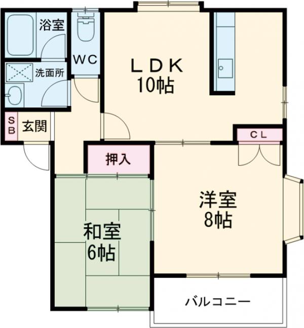 URANUS Aの間取り