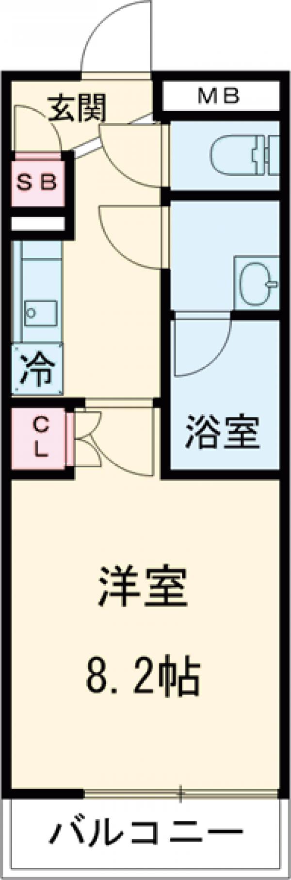 REGOLITH KITAAYASE annexの間取り