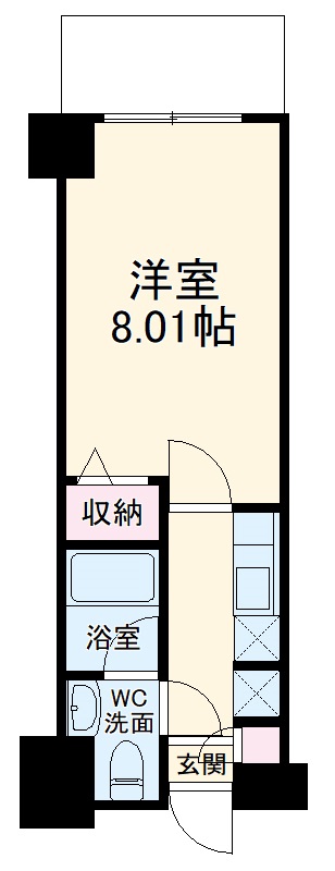 アルファコート蕨3の間取り