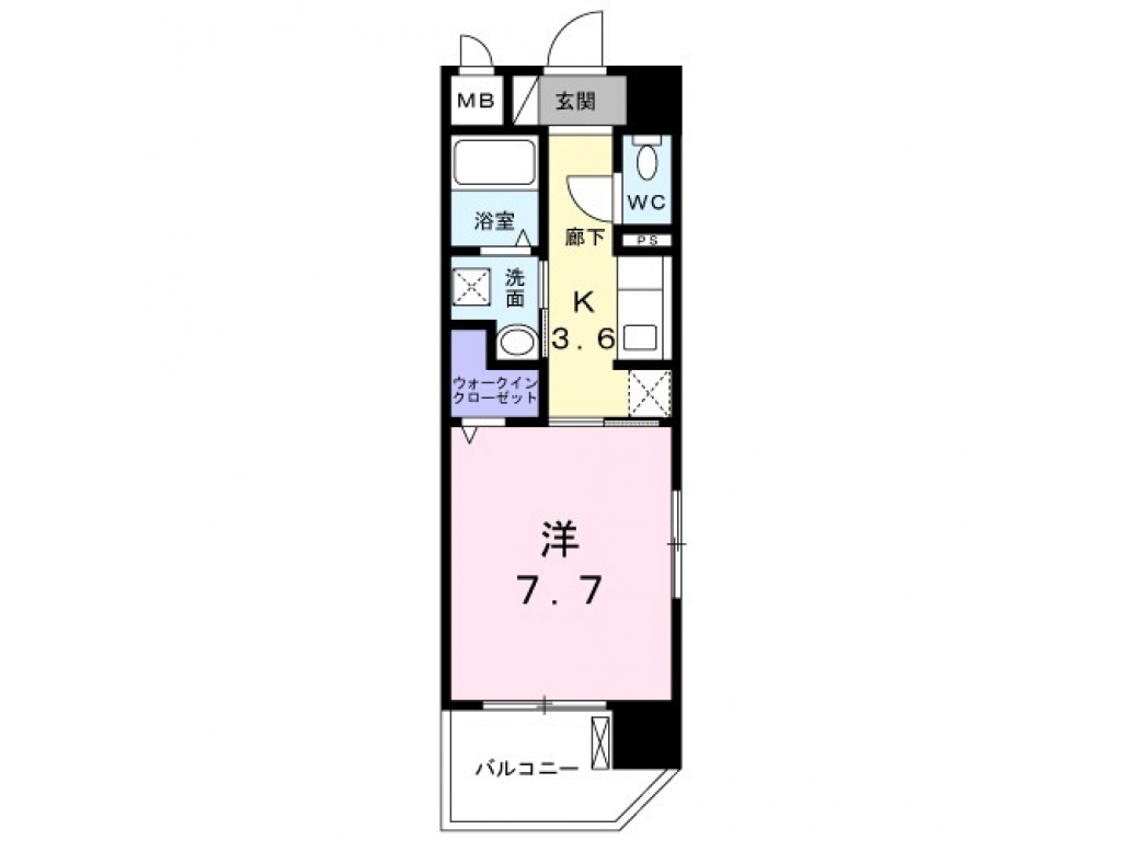 Hill top 壺屋の間取り