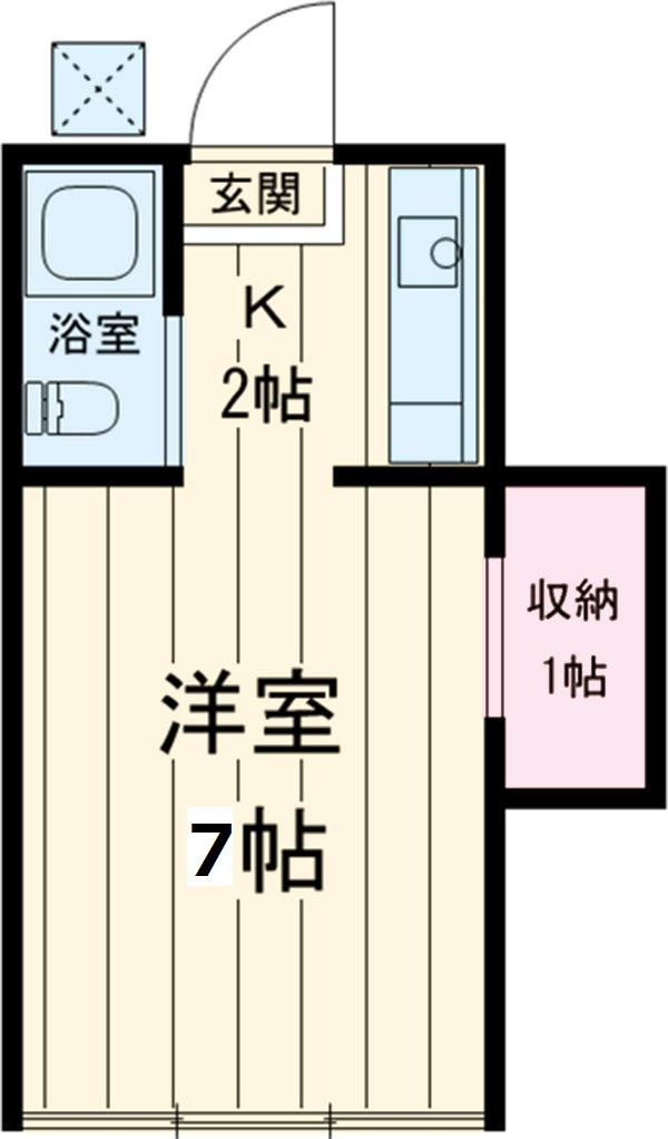 リーシャトー阿佐ヶ谷の間取り
