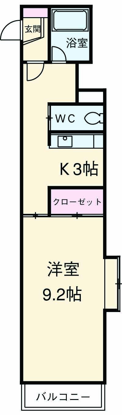 アネシス湘南の間取り