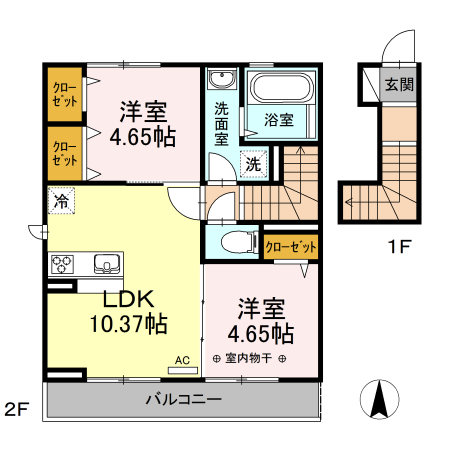 シン・オオヌキソウの間取り