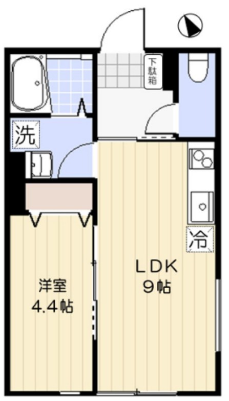 グランテラス南台の間取り