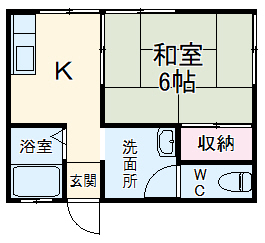コーポ松敬の間取り