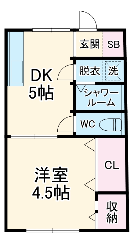 アイハイムの間取り
