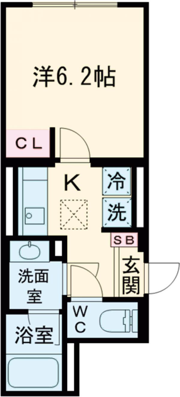 ディアコート新小岩の間取り