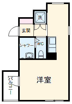 フォルターナ横浜反町の間取り