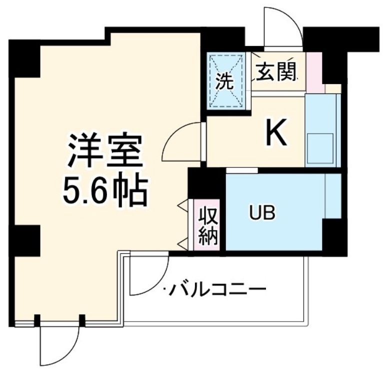 コパーズアプト鶴ヶ峰の間取り