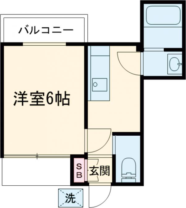レプス元横山の間取り