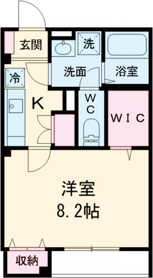 ヘリテージ椎名町 B棟の間取り