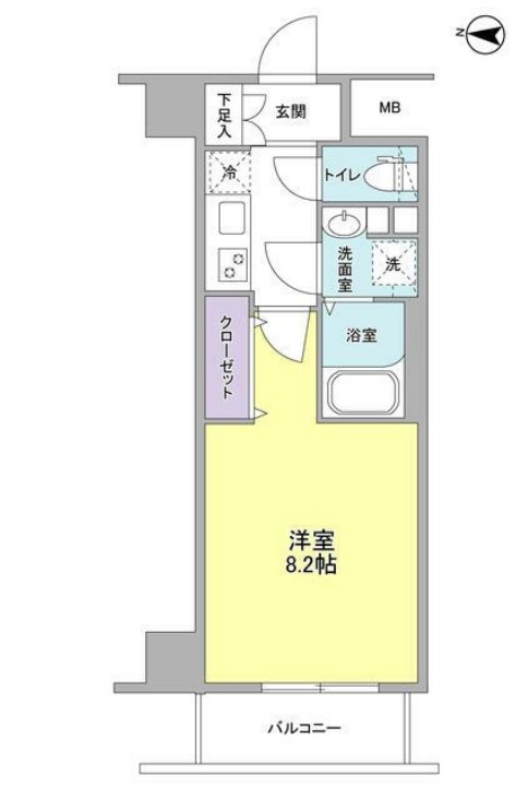 ウィルテラス深川住吉の間取り