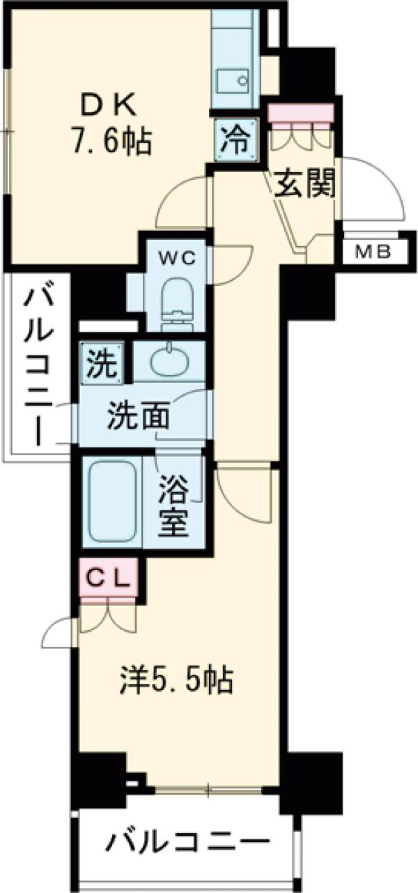 CLIO COMFORT FUCYUの間取り