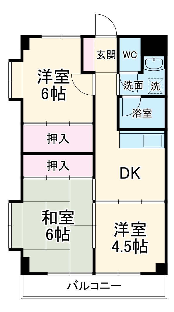 NEWEST.Ⅰの間取り