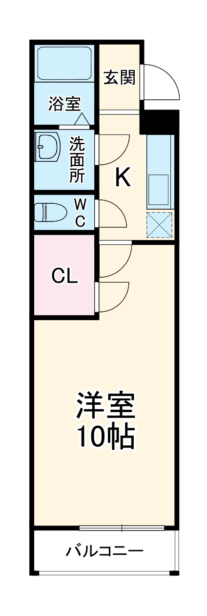フジパレス吹田ウエストⅢ番館の間取り