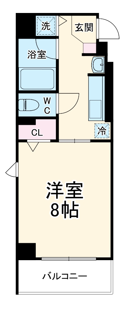 THE BASE四条大宮の間取り