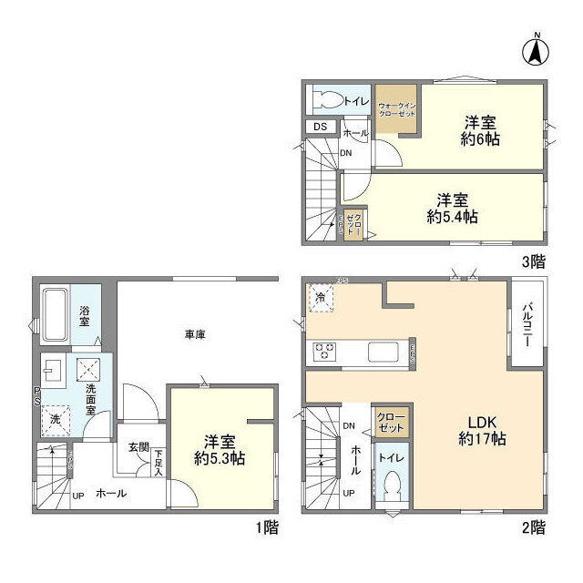 Kolet片倉♯21の間取り