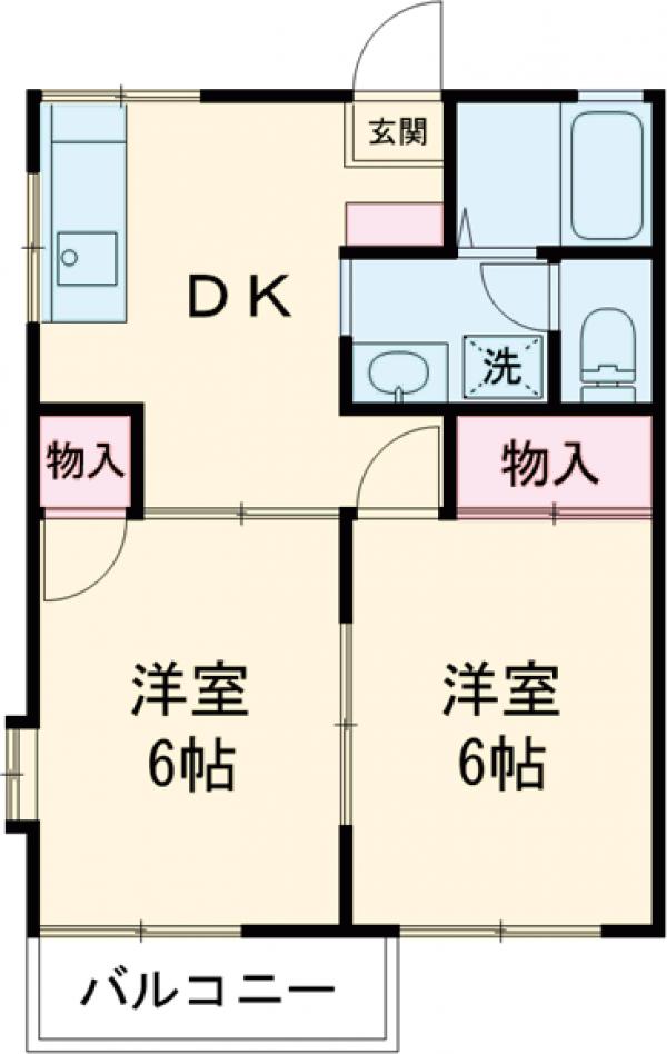 アップライゼBの間取り