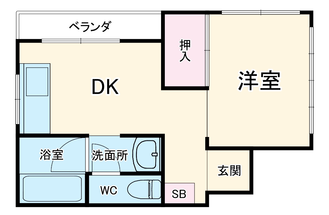 FORCE TOMINOKOJIの間取り