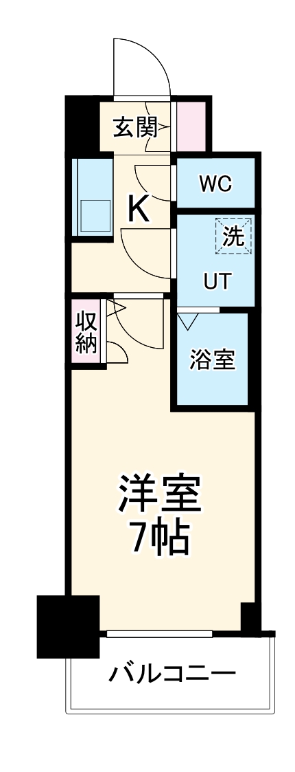 サムティ姫島FELICETOの間取り