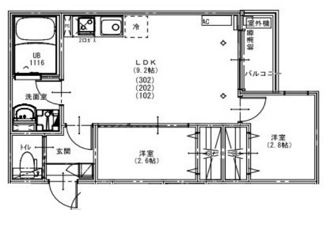 2/23 間取