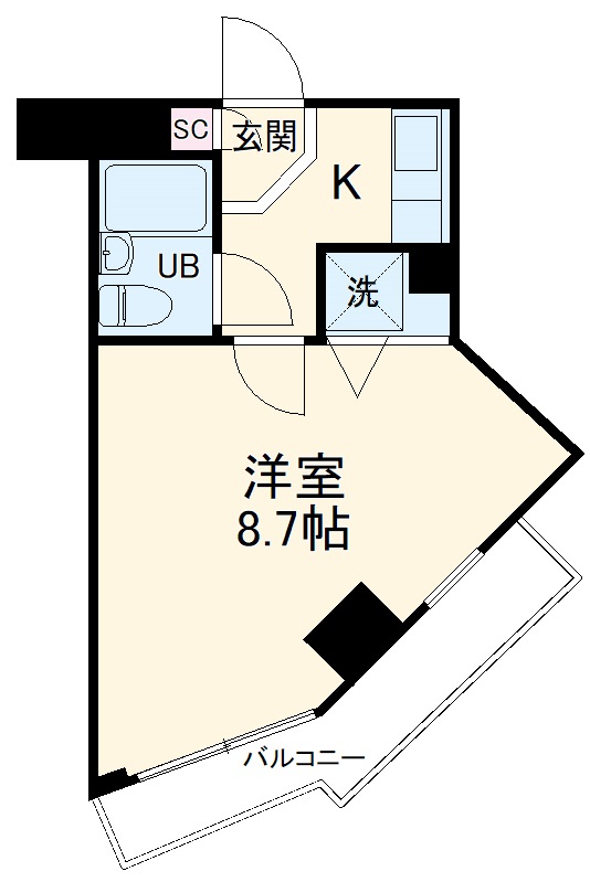 野田屋ビルの間取り
