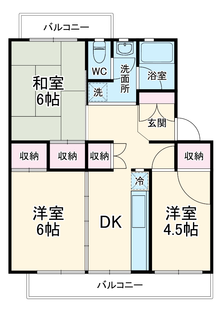 エレガンス門池の間取り