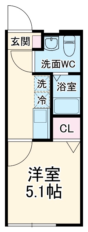 フルセイル生田の間取り